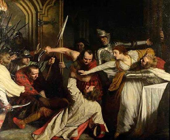 John Opie The Murder of Rizzio, by John Opie oil painting picture